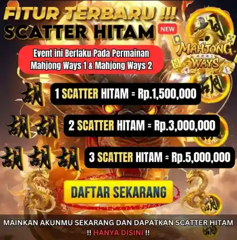 Akun Demo Scatter Hitam