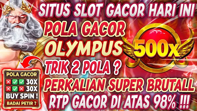 Slot Gacor Pola Zeus Maxwin